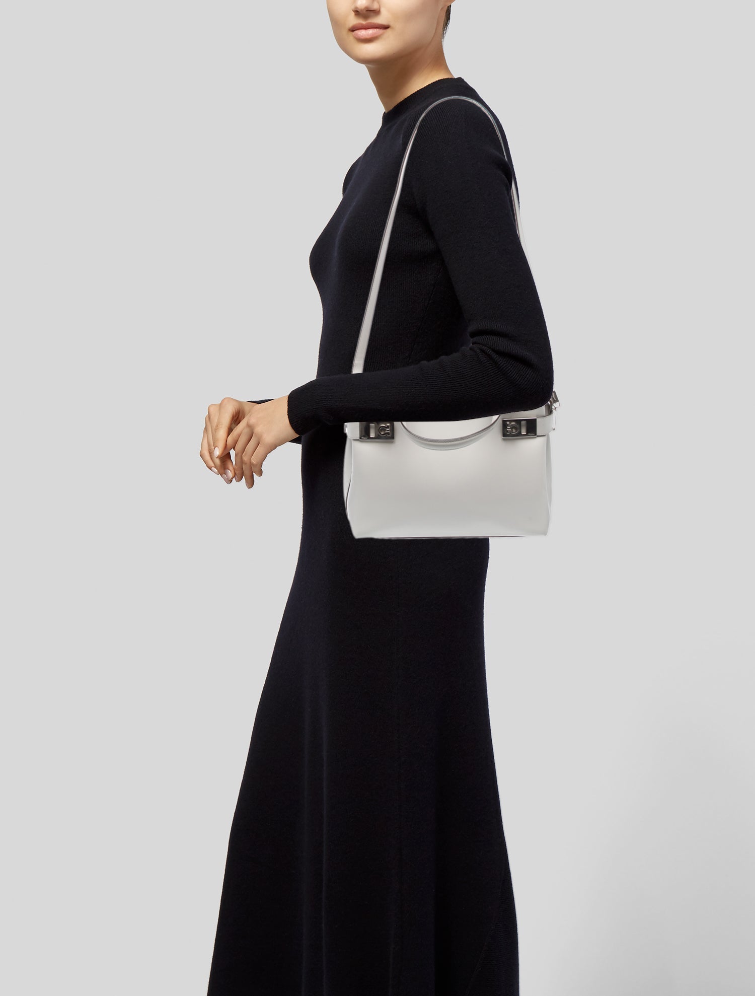 Salvatore Ferragamo Gancini Shoulder Bag