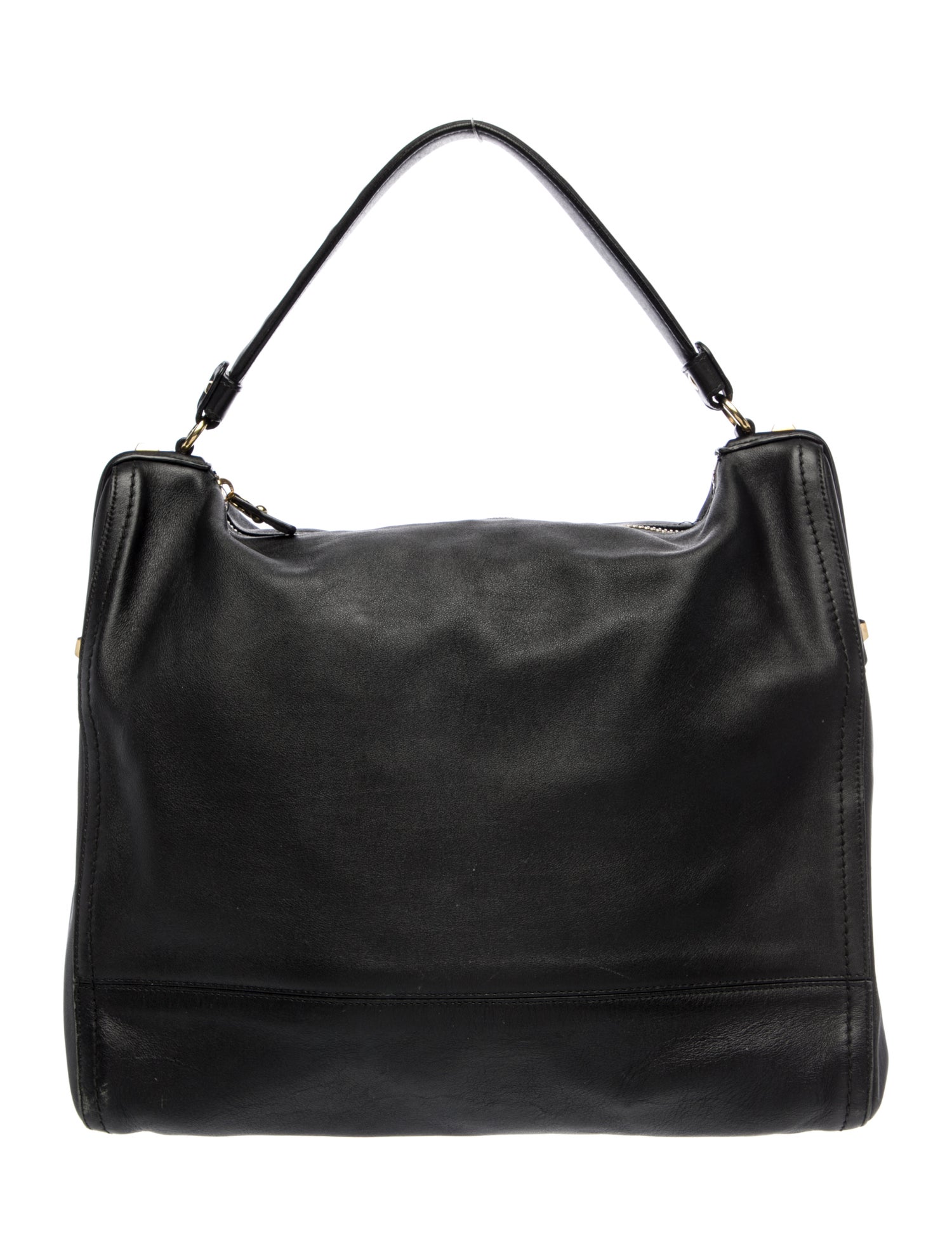 Salvatore Ferragamo Leather Top Handle Bag