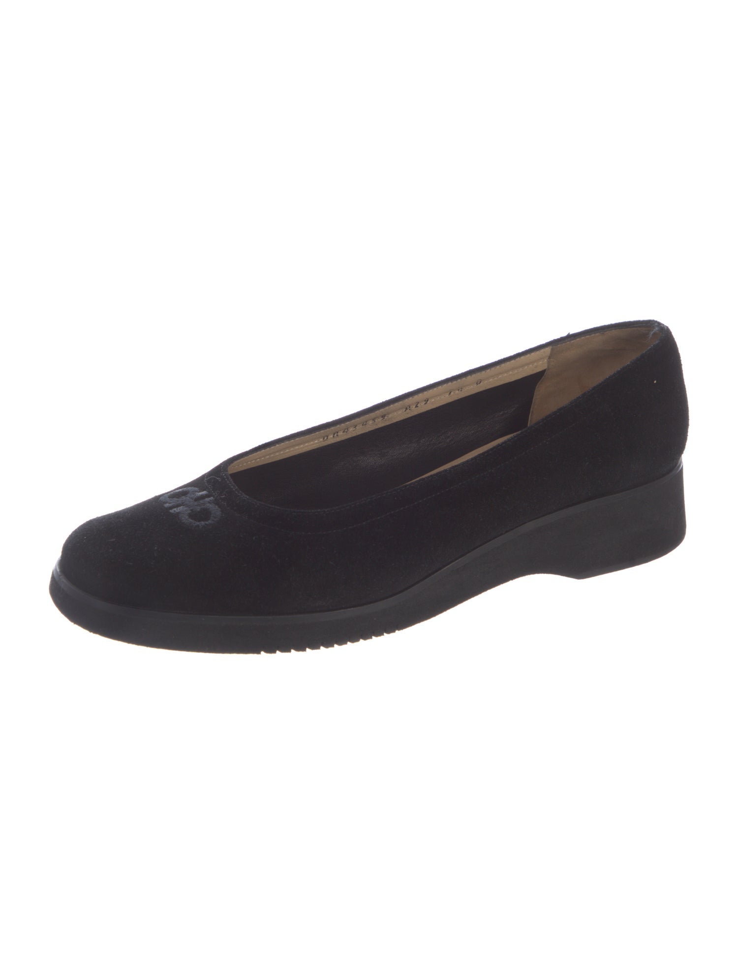 Salvatore Ferragamo Suede Ballet Flats