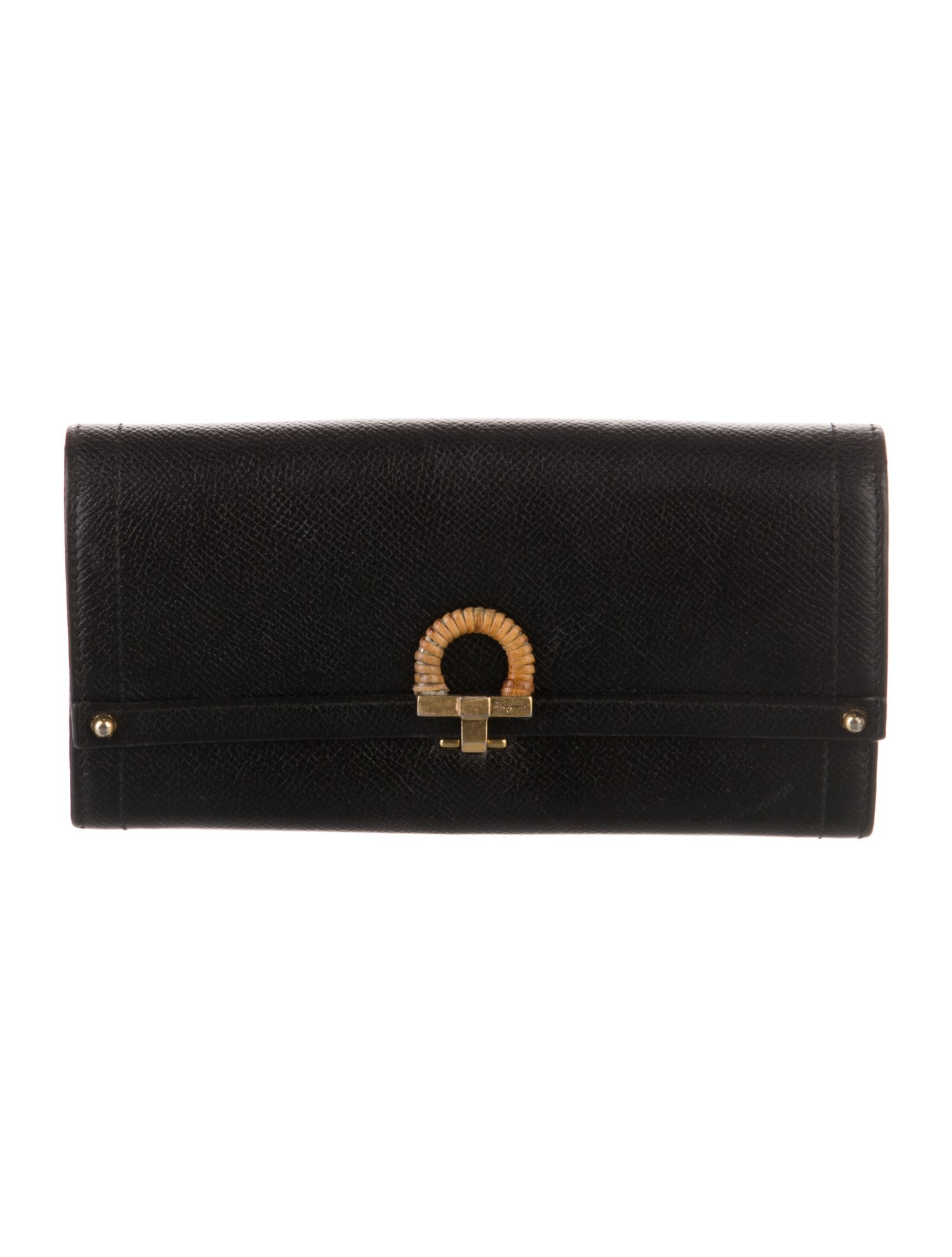 Salvatore Ferragamo Leather Continental Wallet