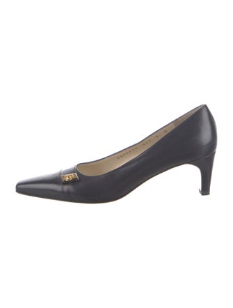 Salvatore Ferragamo Leather Pumps