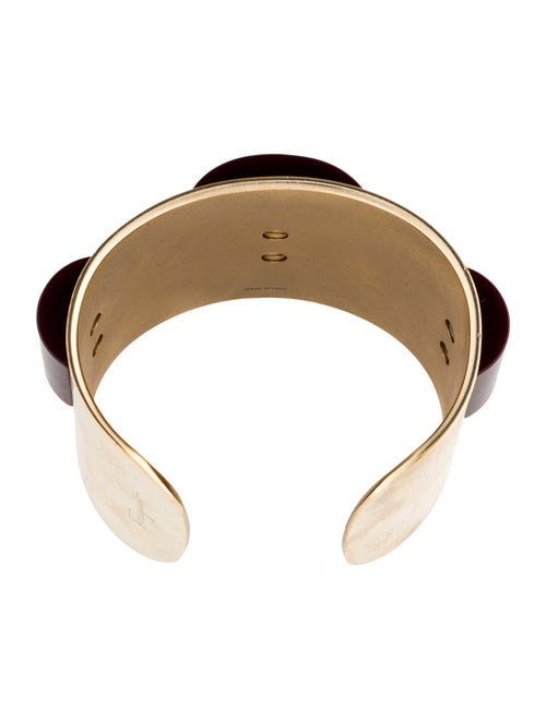 Salvatore Ferragamo Resin Column Cuff