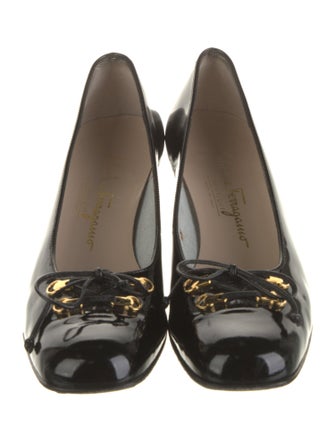 Salvatore Ferragamo Patent Leather Pumps