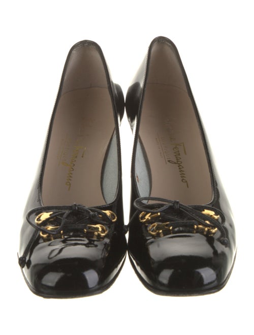 Salvatore Ferragamo Patent Leather Pumps