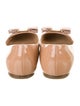 Salvatore Ferragamo Vara Bow Accent Patent Leather Ballet Flats