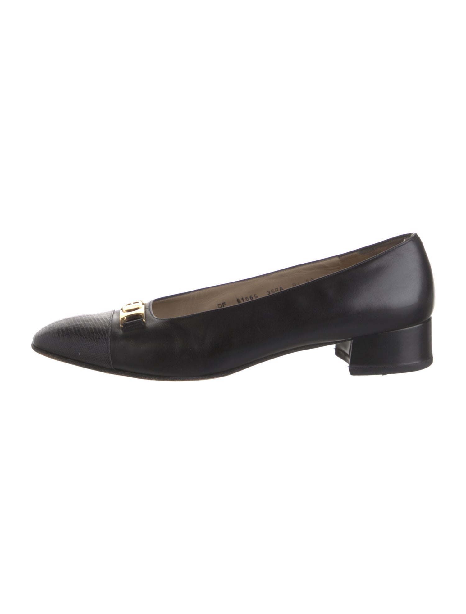 Salvatore Ferragamo Leather Pumps