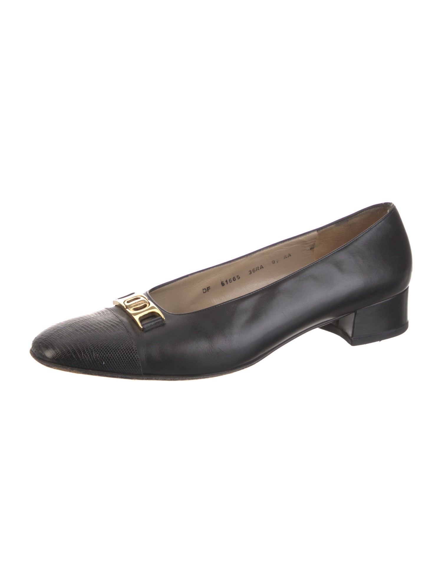 Salvatore Ferragamo Leather Pumps