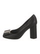 Salvatore Ferragamo Vara Bow Accent Leather Pumps