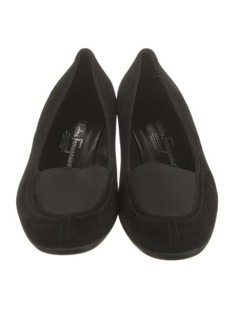 Salvatore Ferragamo Suede Flats
