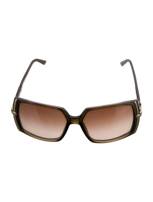 Salvatore Ferragamo Oversize Gradient Sunglasses