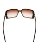 Salvatore Ferragamo Oversize Gradient Sunglasses