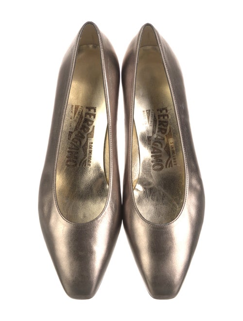 Salvatore Ferragamo Leather Mules