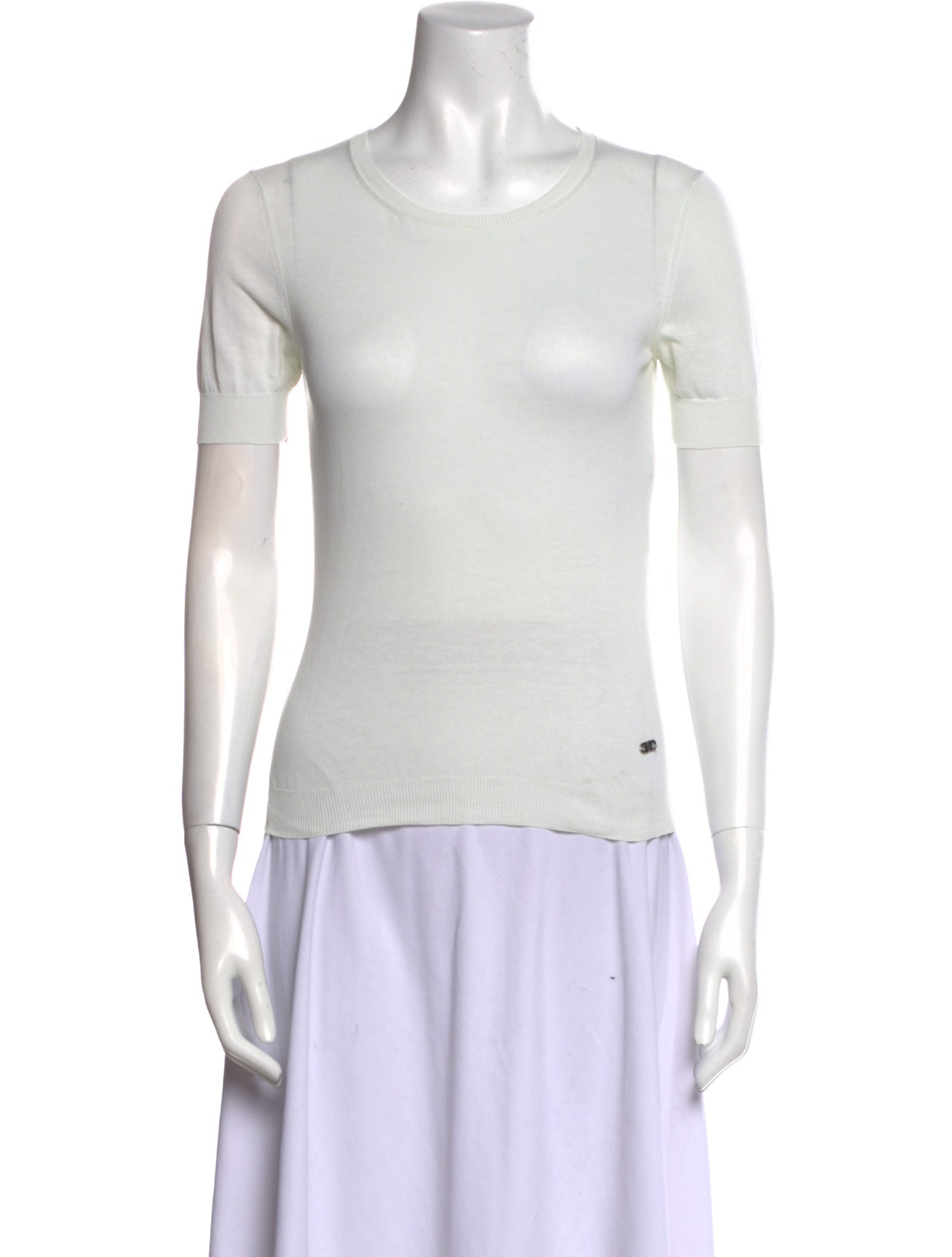 Salvatore Ferragamo Scoop Neck Short Sleeve T-Shirt