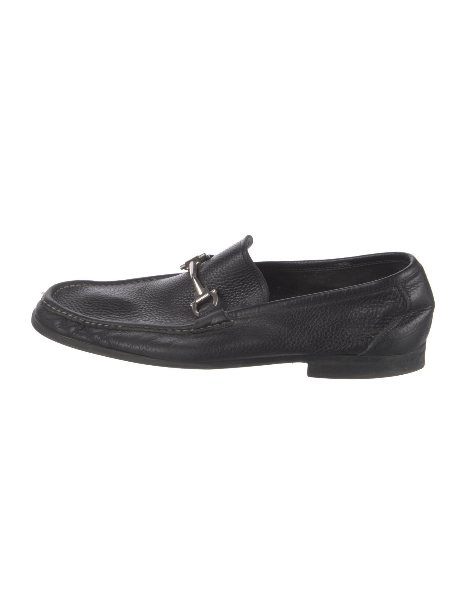 Salvatore Ferragamo Leather Dress Loafers