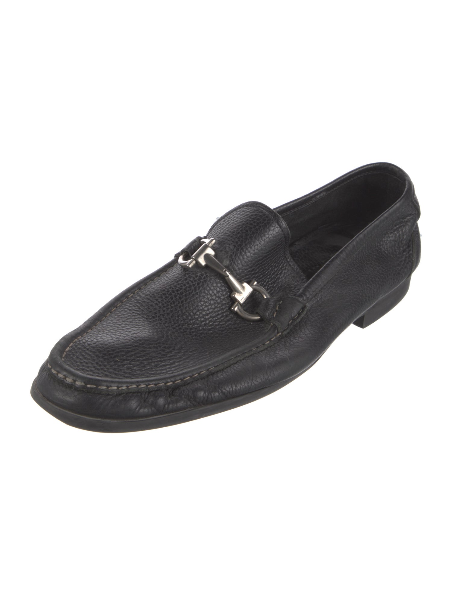 Salvatore Ferragamo Leather Dress Loafers