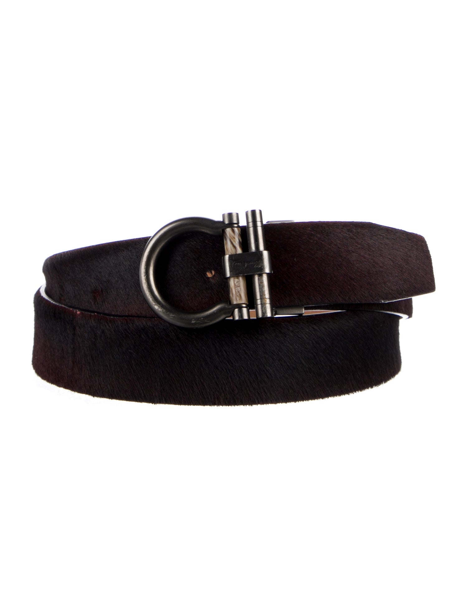 Salvatore Ferragamo Ponyhair Belt