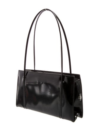 Salvatore Ferragamo Patent Leather Shoulder Bag