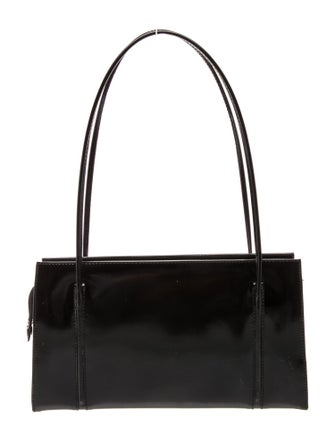 Salvatore Ferragamo Patent Leather Shoulder Bag