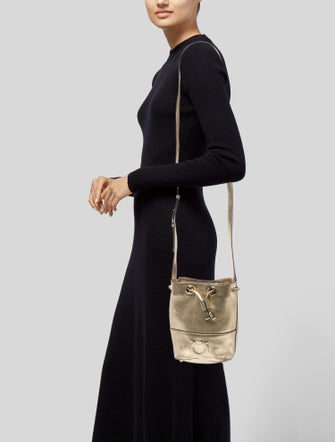 Salvatore Ferragamo Leather Bucket Bag