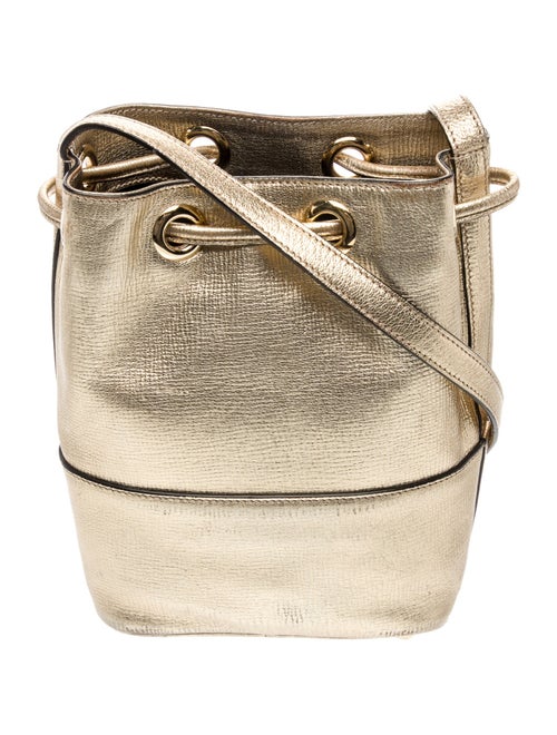 Salvatore Ferragamo Leather Bucket Bag