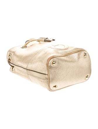 Salvatore Ferragamo Leather Bucket Bag