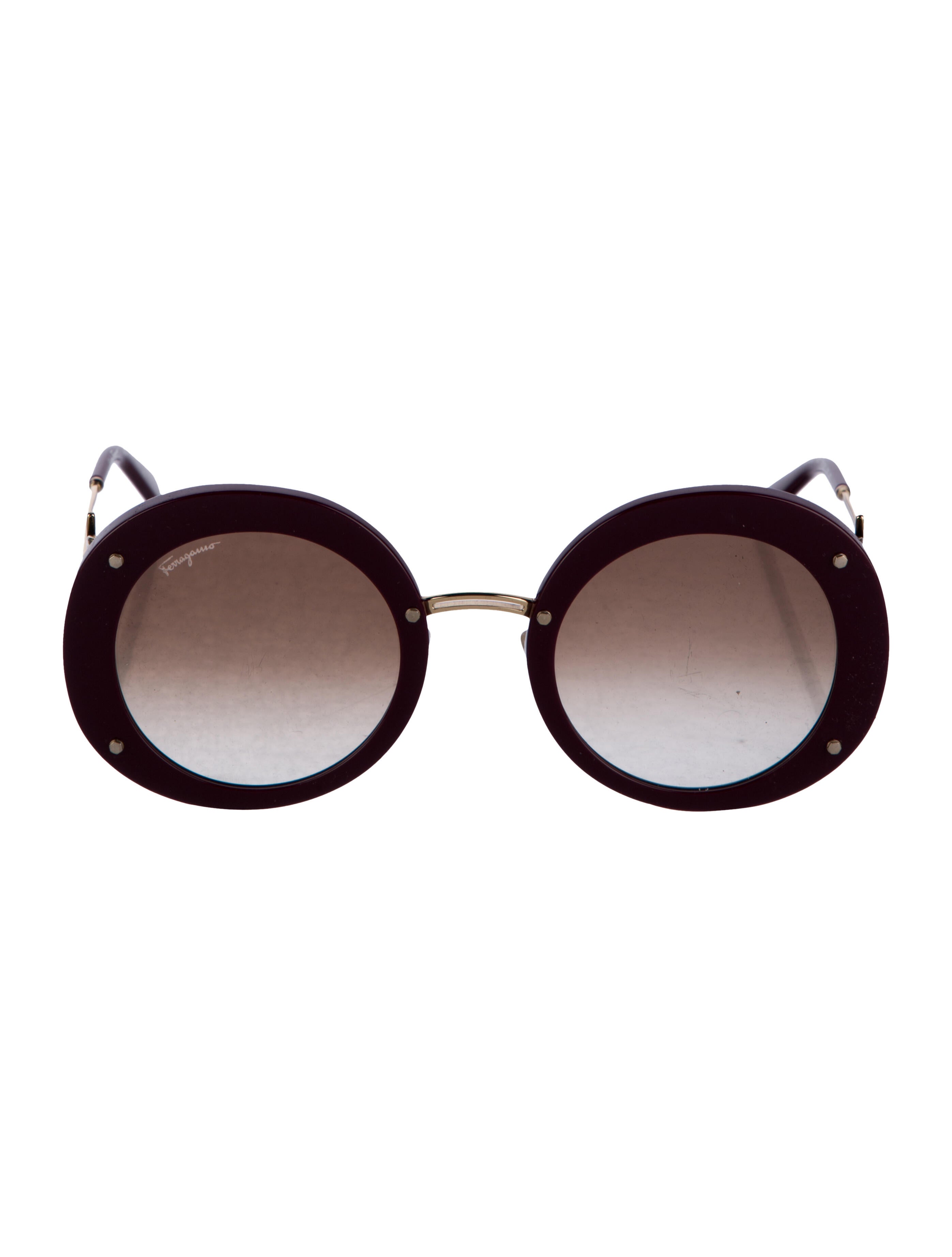 Salvatore Ferragamo Oversize Gradient Sunglasses