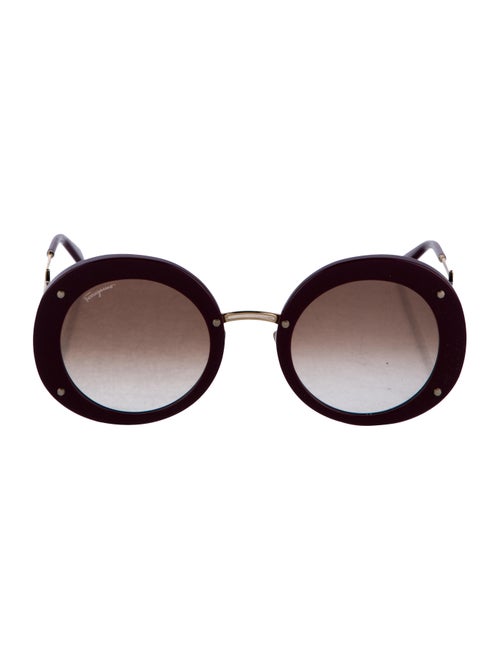 Salvatore Ferragamo Oversize Gradient Sunglasses