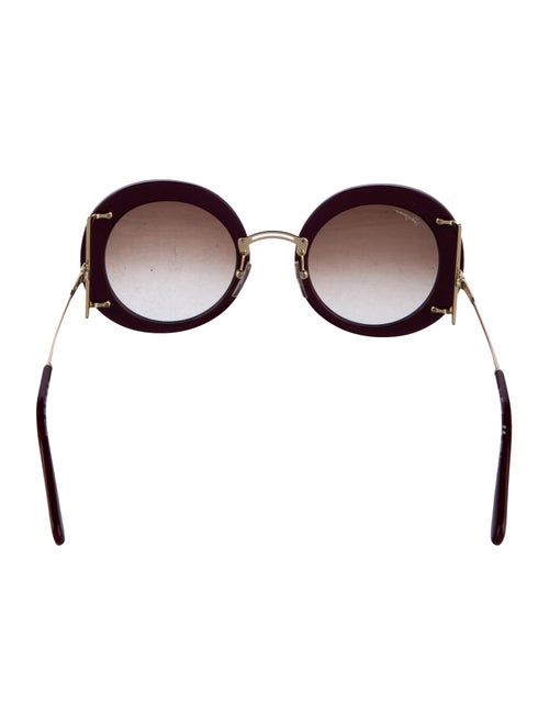 Salvatore Ferragamo Oversize Gradient Sunglasses