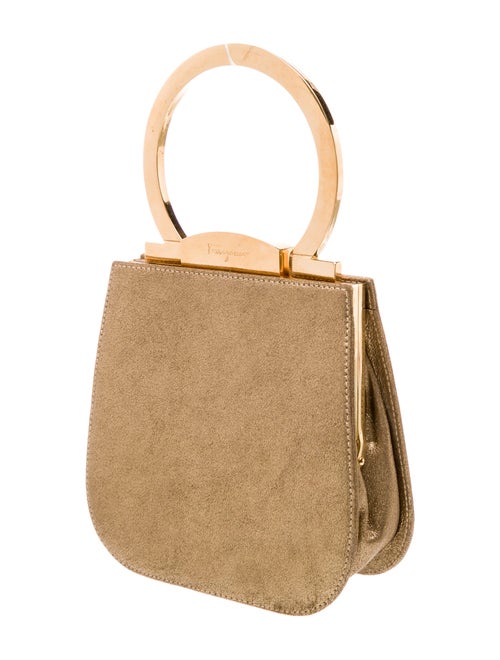 Salvatore Ferragamo Leather Top Handle Bag