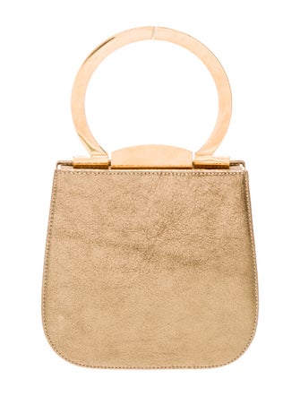 Salvatore Ferragamo Leather Top Handle Bag