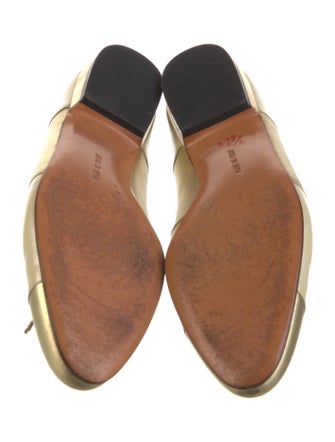 Salvatore Ferragamo Leather Ballet Flats