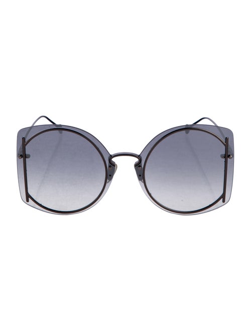 Salvatore Ferragamo Oversize Gradient Sunglasses