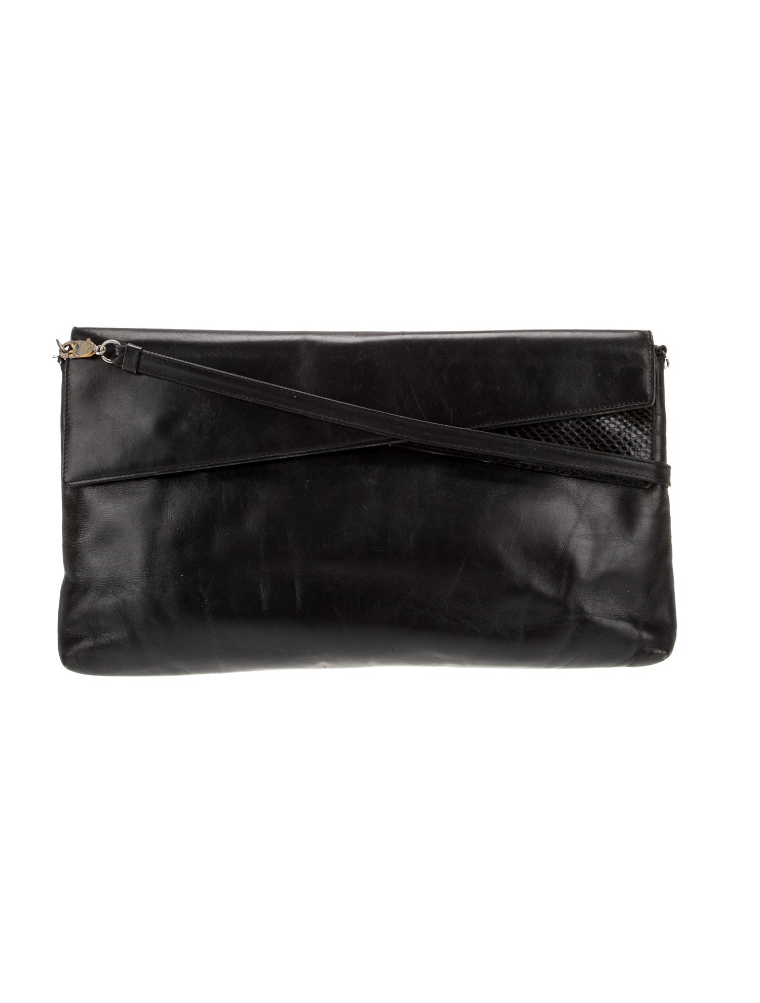 Salvatore Ferragamo Leather Shoulder Bag Vintage