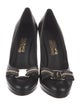 Salvatore Ferragamo Vara Bow Accent Leather Pumps