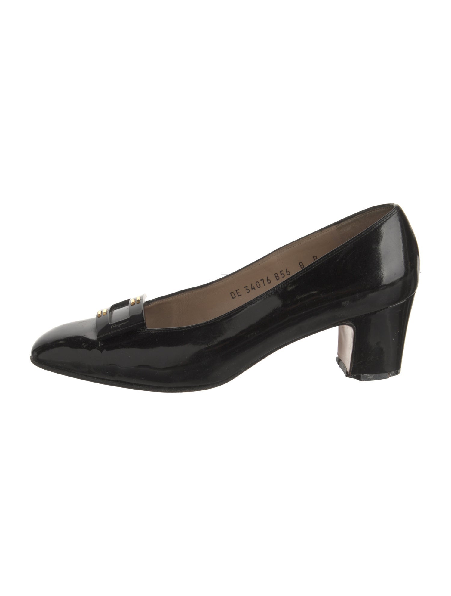 Salvatore Ferragamo Patent Leather Pumps