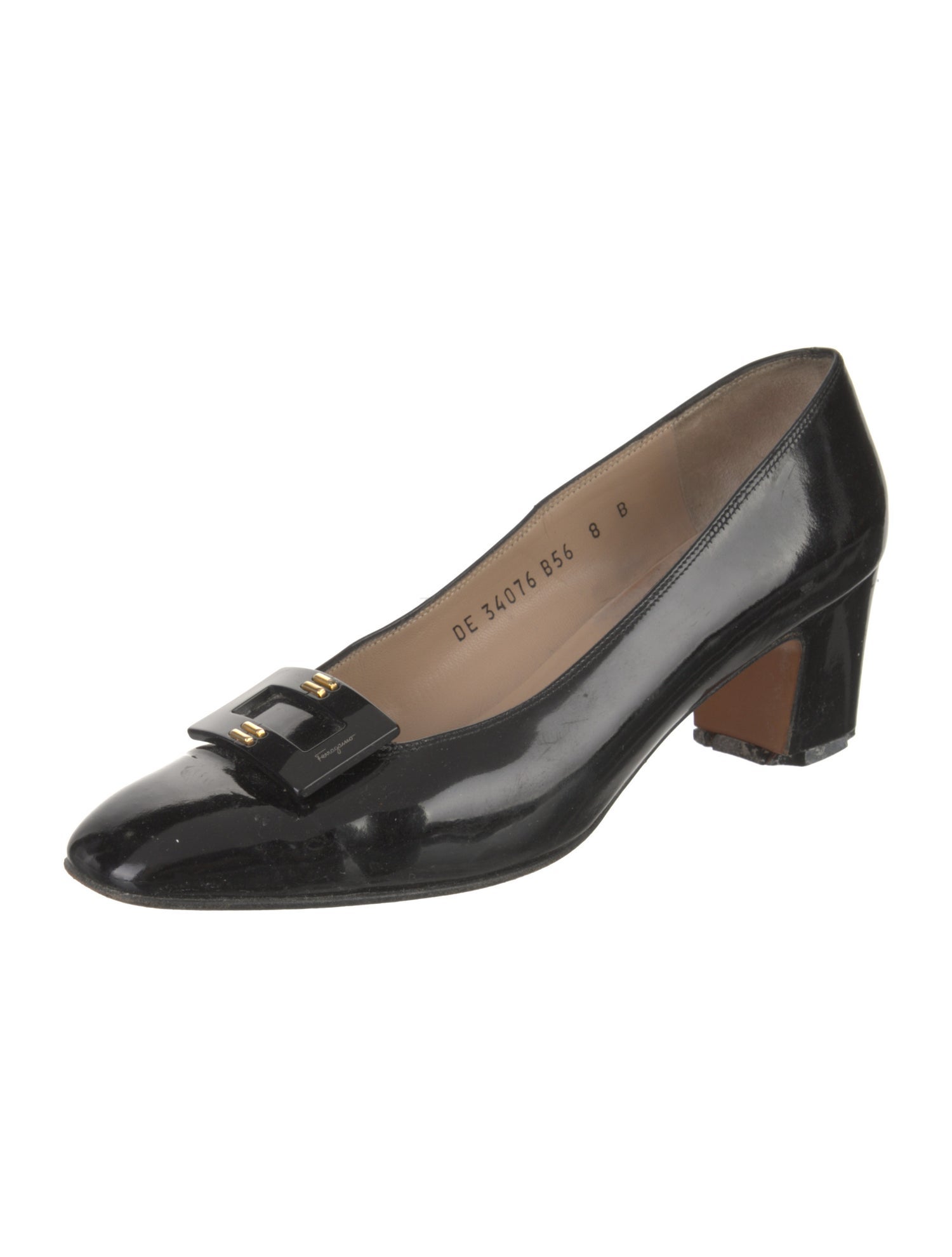 Salvatore Ferragamo Patent Leather Pumps