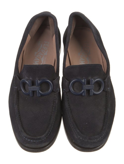 Salvatore Ferragamo Suede Dress Loafers