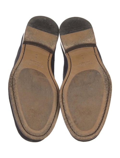 Salvatore Ferragamo Suede Dress Loafers