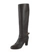 Salvatore Ferragamo Leather Riding Boots