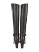 Salvatore Ferragamo Leather Riding Boots