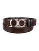 Salvatore Ferragamo Gancini Logo Skinny Belt
