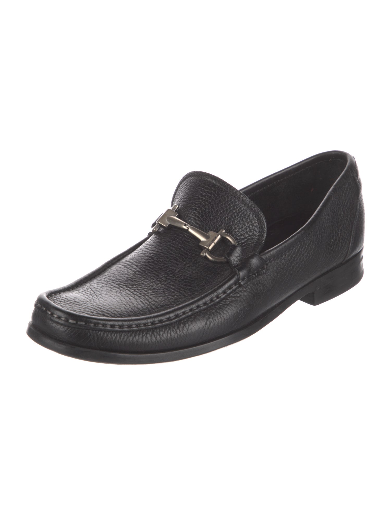 Salvatore Ferragamo Leather Dress Loafers