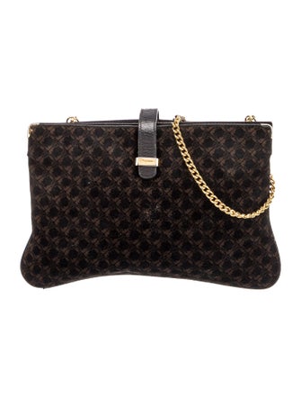 Salvatore Ferragamo Suede Messenger Bag