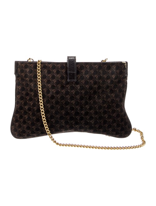 Salvatore Ferragamo Suede Messenger Bag