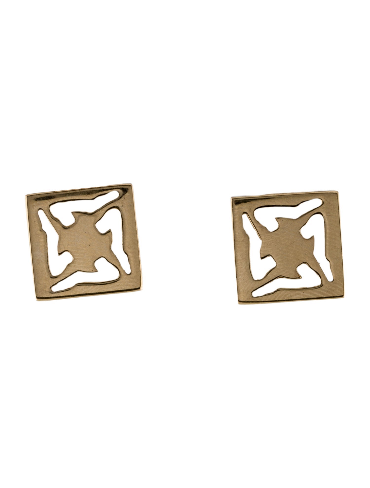 Salvatore Ferragamo Vintage Clip-On Earrings