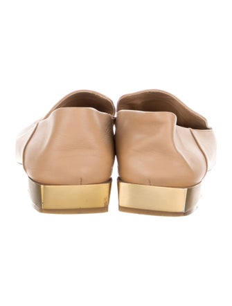 Salvatore Ferragamo Gancini Logo Leather Loafers