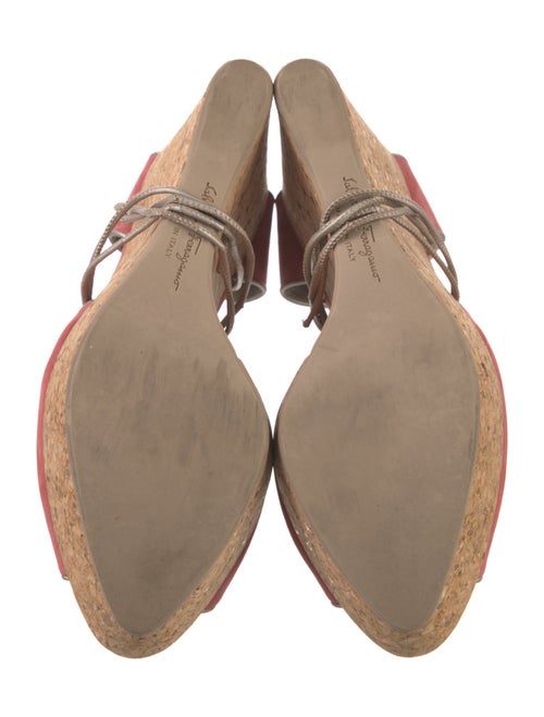 Salvatore Ferragamo Suede Slingback Sandals