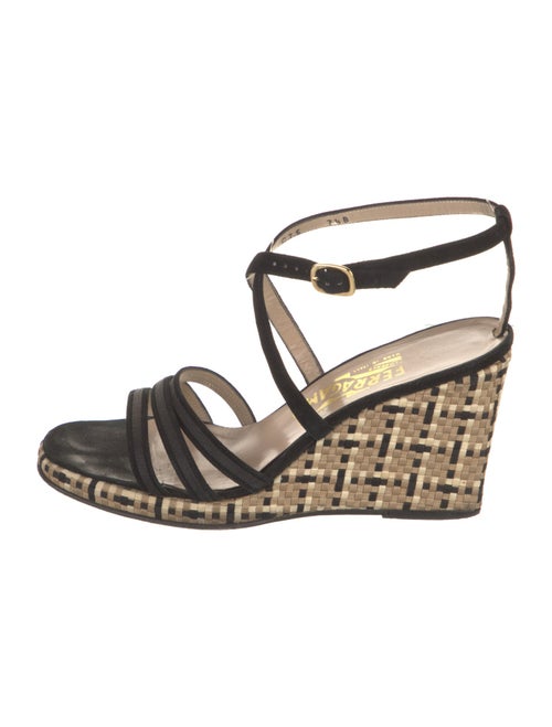 Salvatore Ferragamo Suede Espadrilles