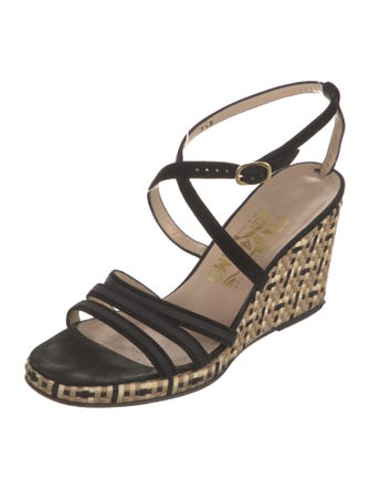 Salvatore Ferragamo Suede Espadrilles