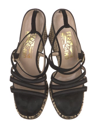 Salvatore Ferragamo Suede Espadrilles